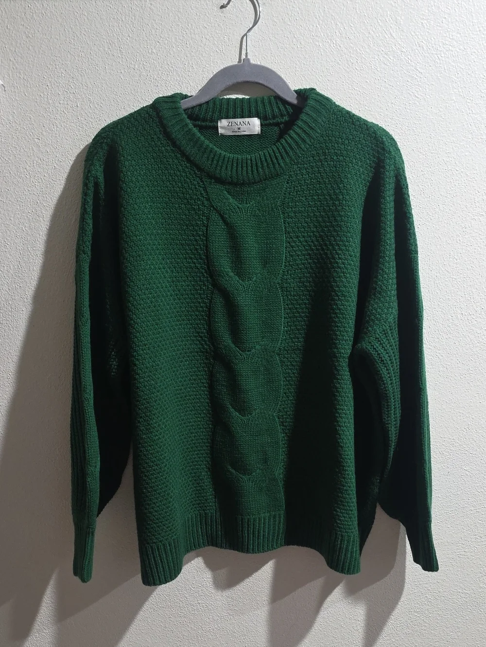 Zenana Iversized Multi Textured Sweater